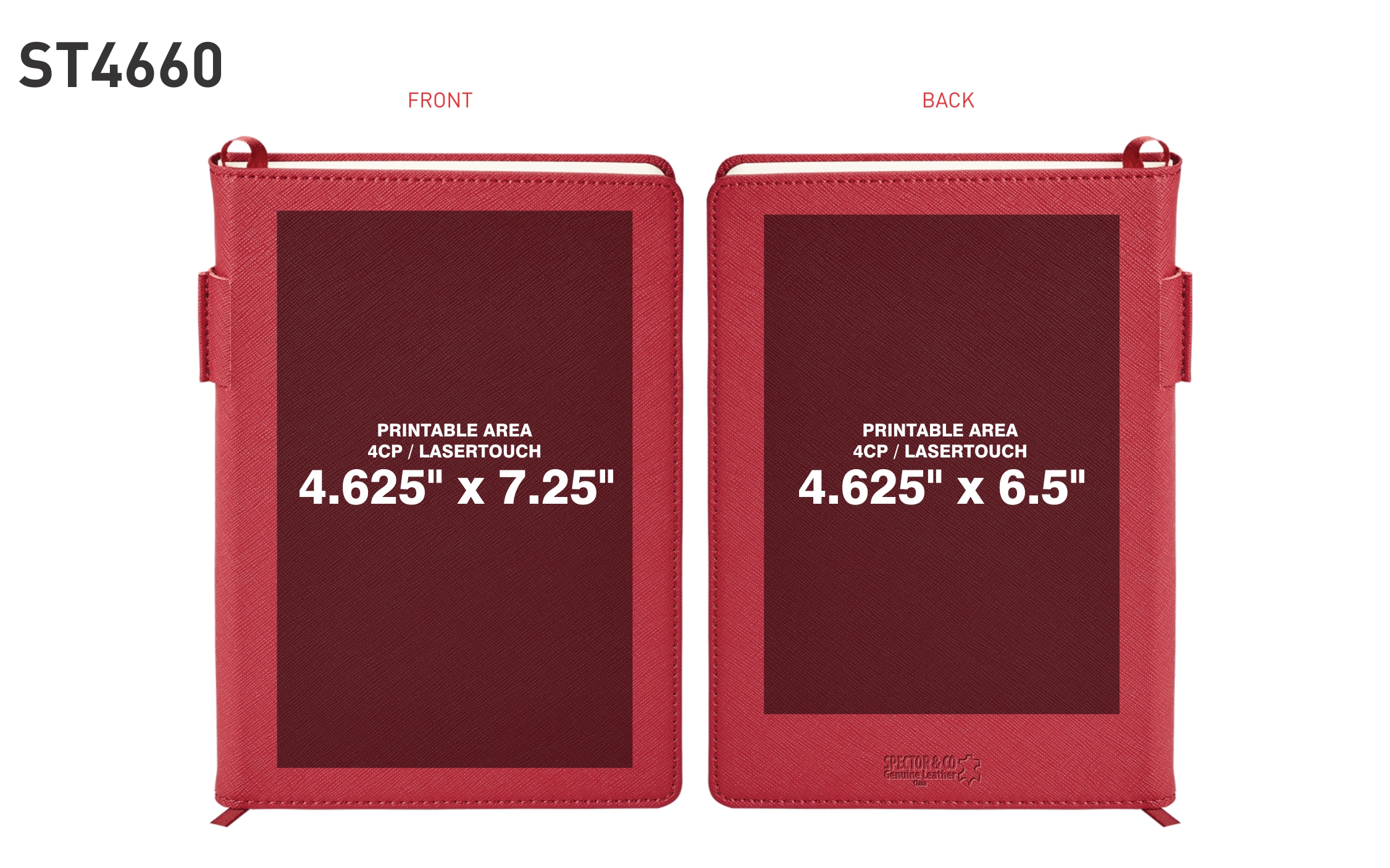 Genuine leather non-refillable journal 30