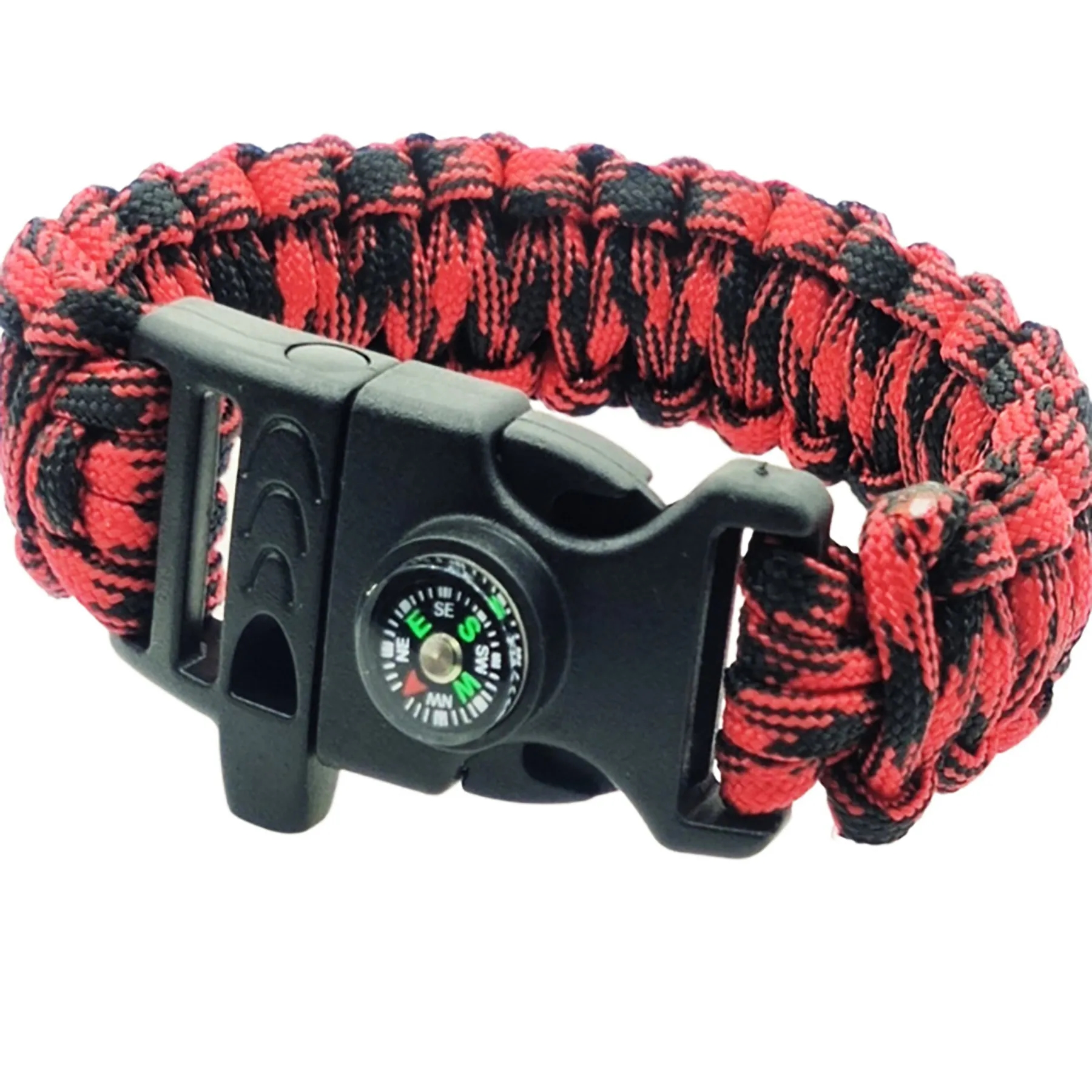 Polyester Umbrella Rope Compass Bracelet 6