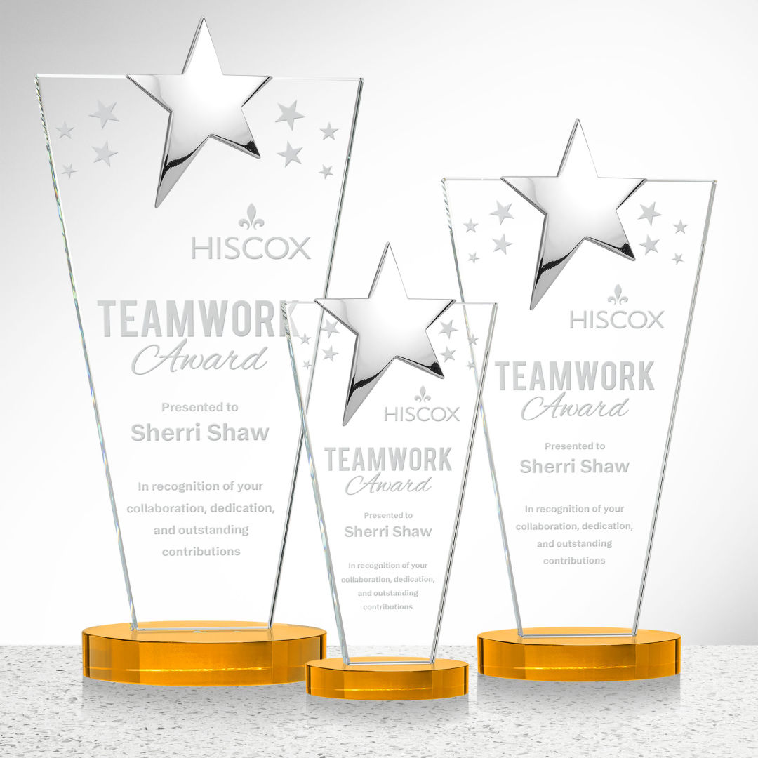 Mantella Chrome Star Award - Amber