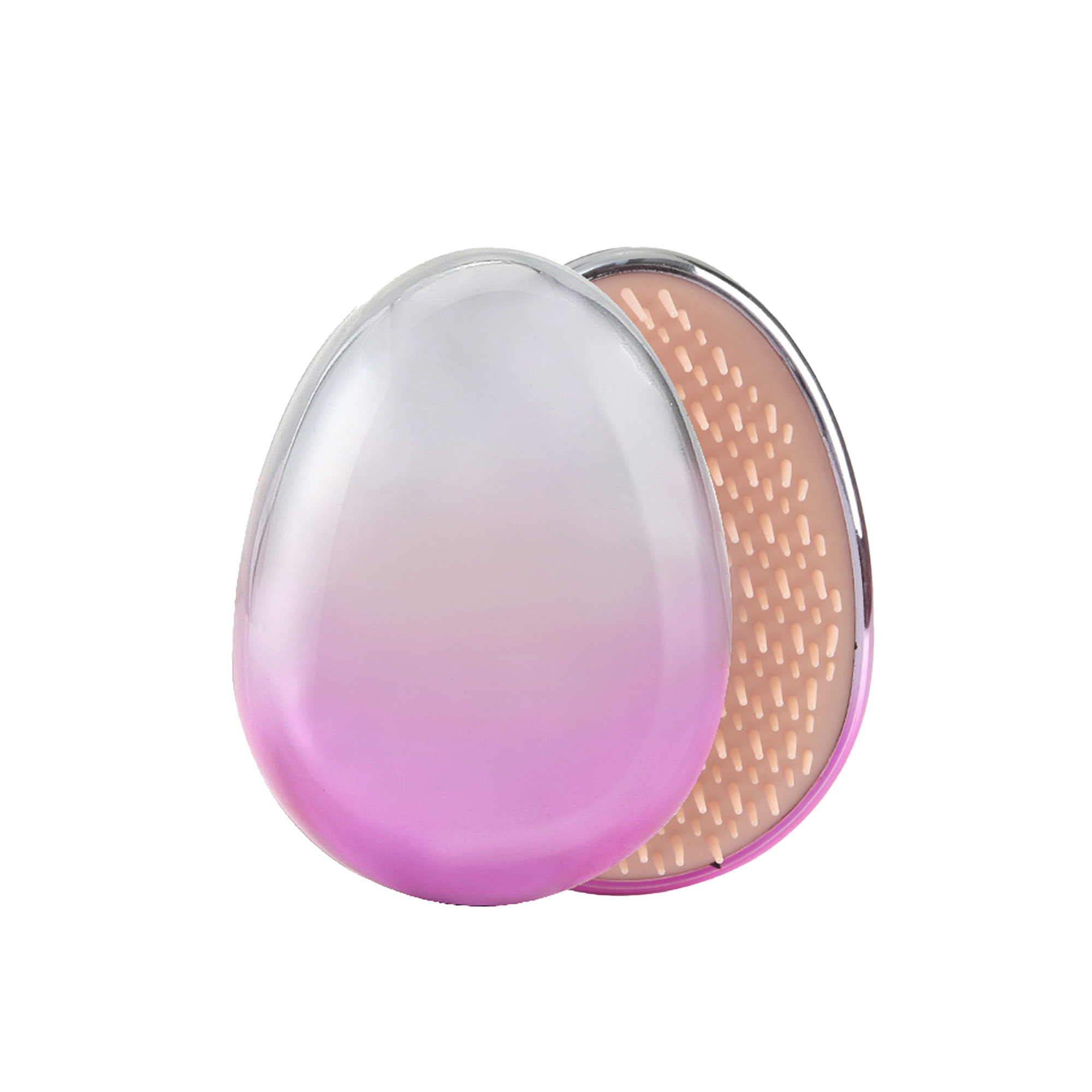 Egg-Shaped Massage Travel Hair Care Brush 10