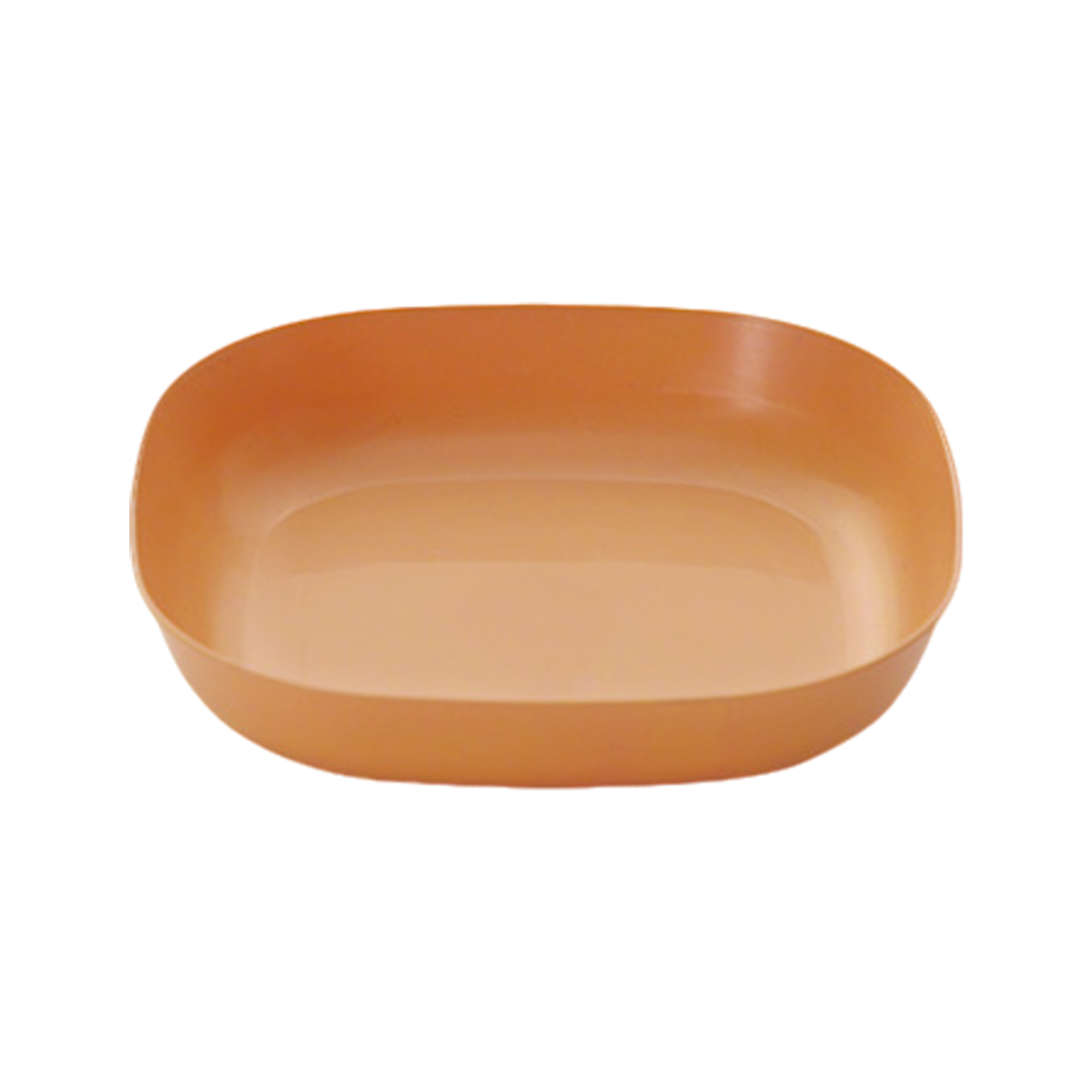 Wheat Fiber Dessert Plate 6" Round Edge Space Saving 9