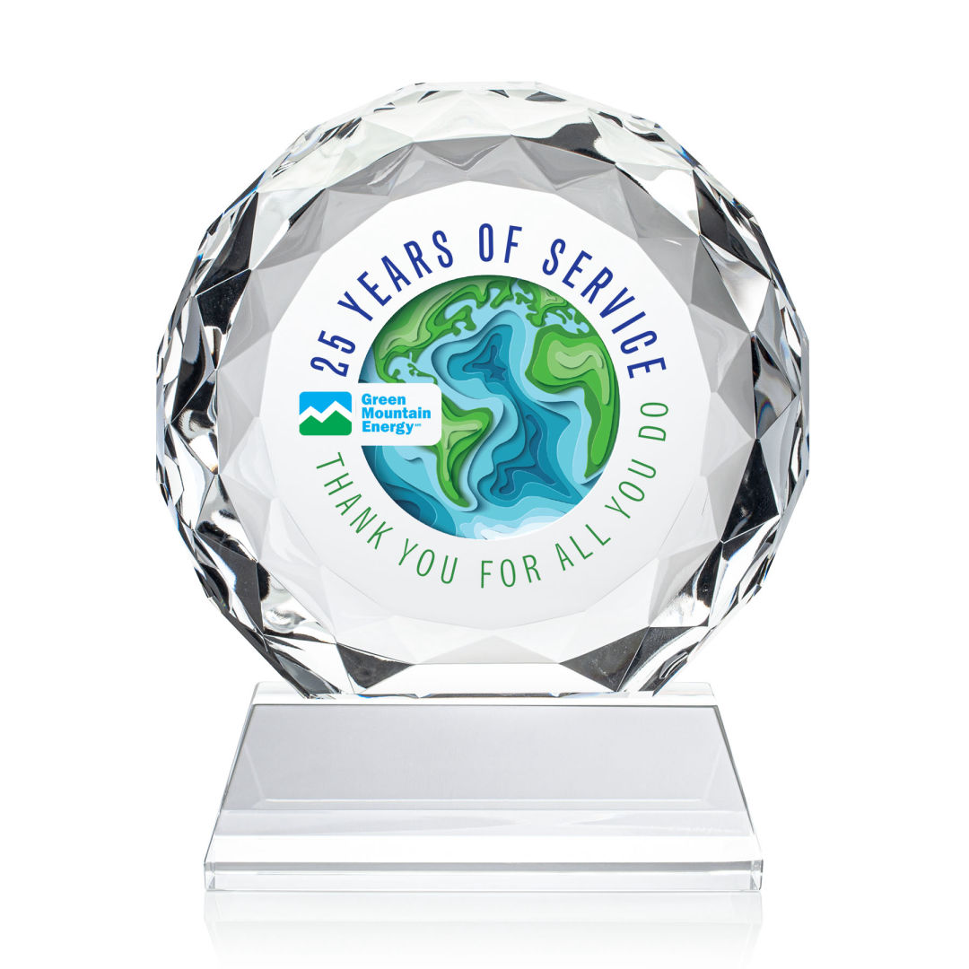Seville VividPrint™ Award on Entwhistle Base - Clear
