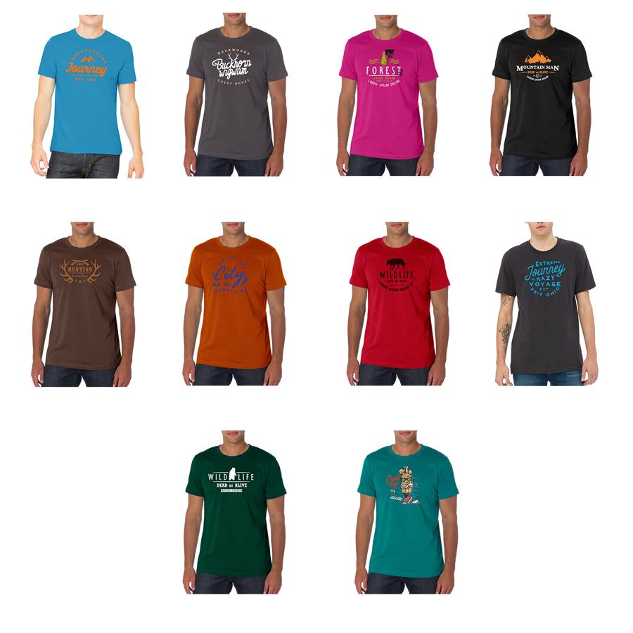 Unisex Short-Sleeve T-Shirts 4.2 oz cotton