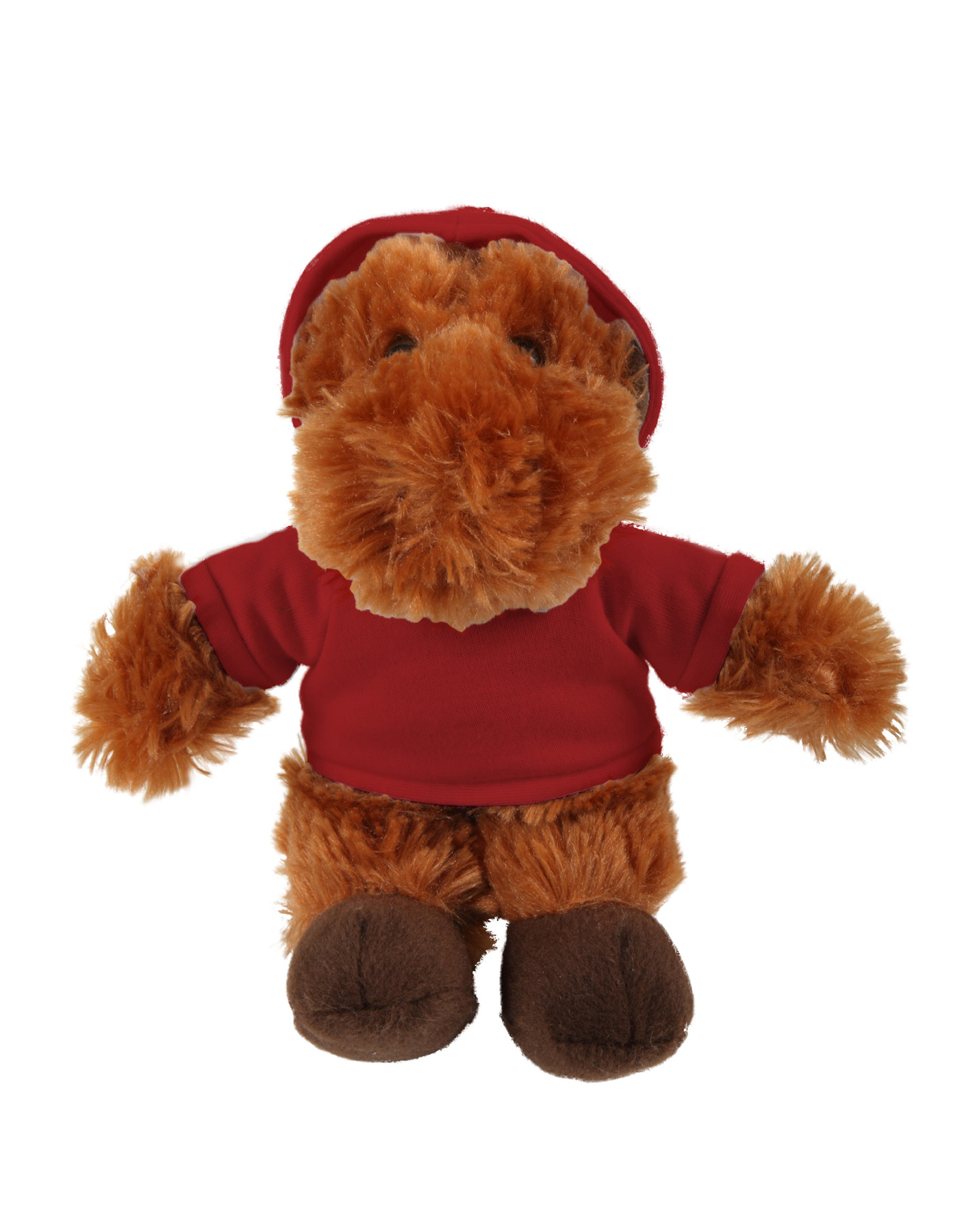 soft plush Moose with hoodie 12