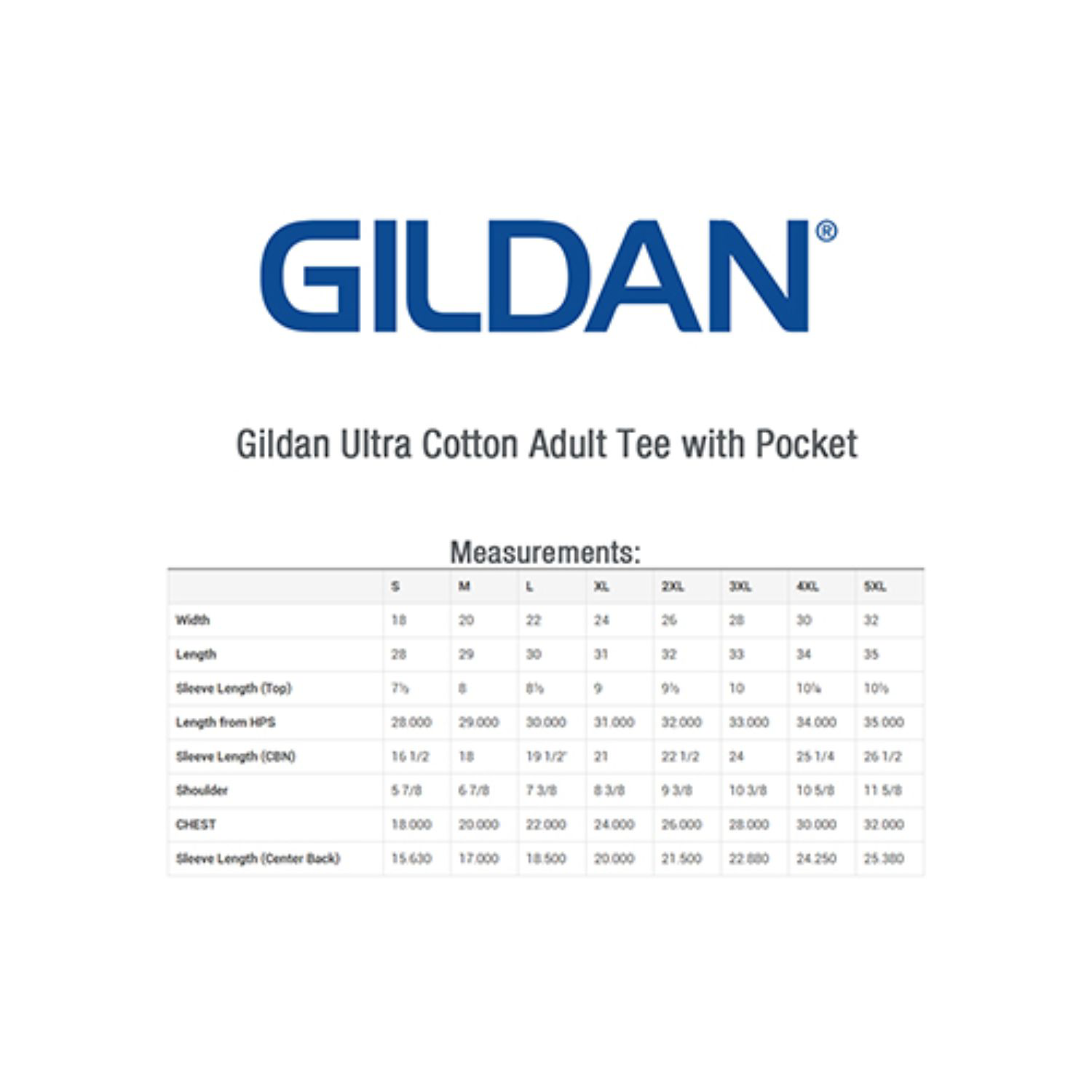 Gildan Ultra 6.1-oz. 100% Preshrunk Cotton Men's T-shirt w/ Pocket 2