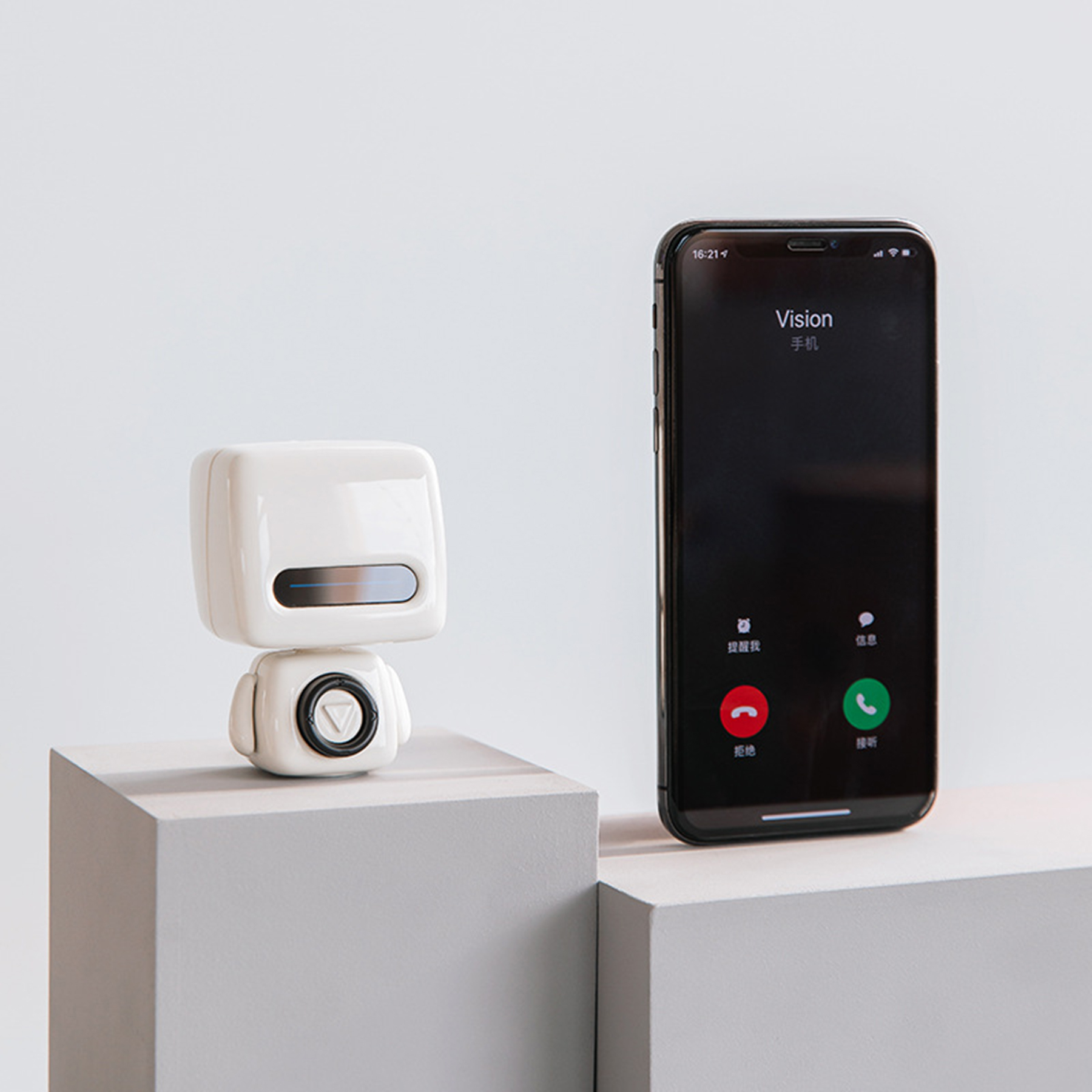 Portable Robot Shape Bluetooth Audio Speaker 3