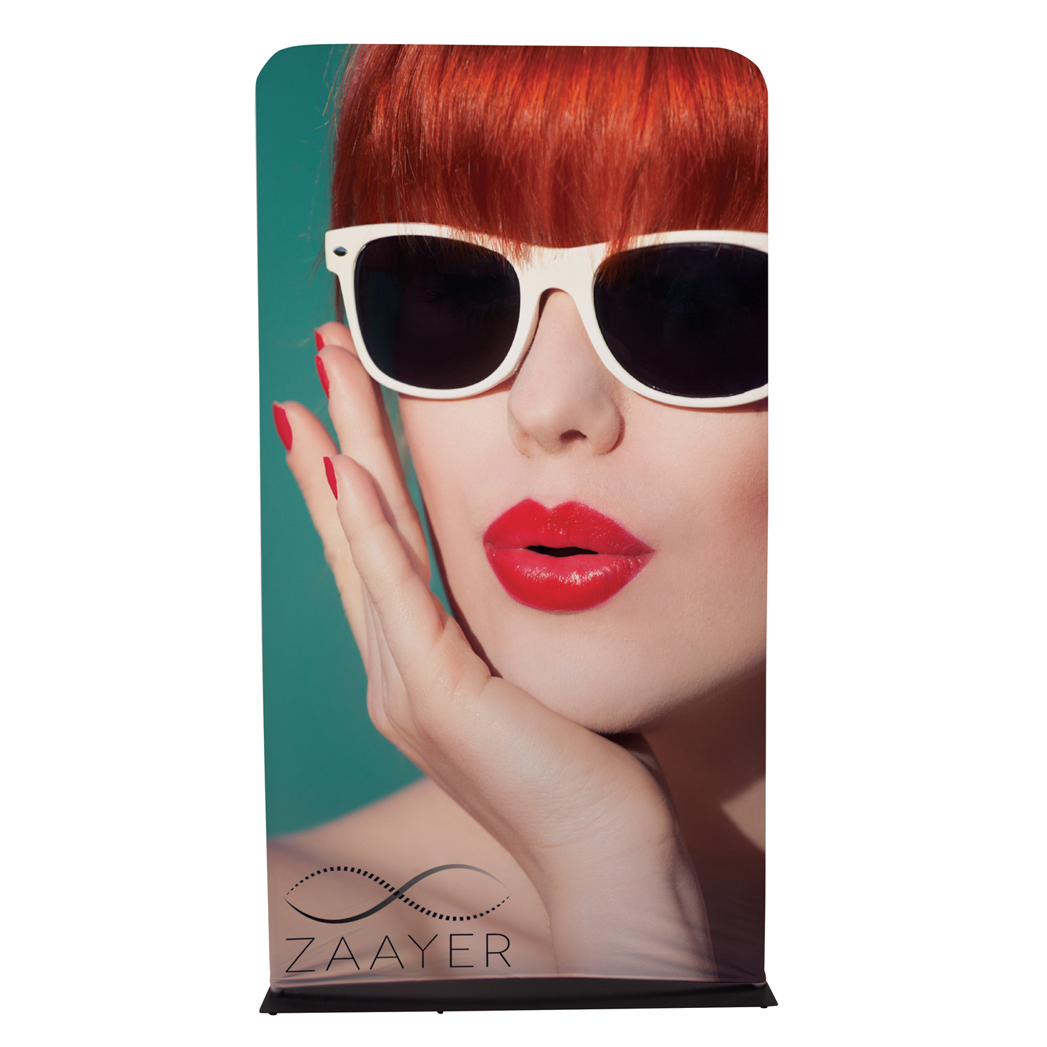 4' EuroFit™ Banner Display Kit (Recycled Polyester Knit) 3