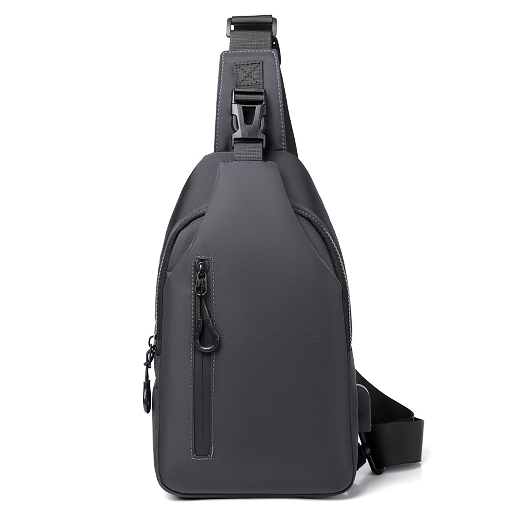 Daypack Sling Shoulder Chest Crossbody Bag For Men with USB Charging 4