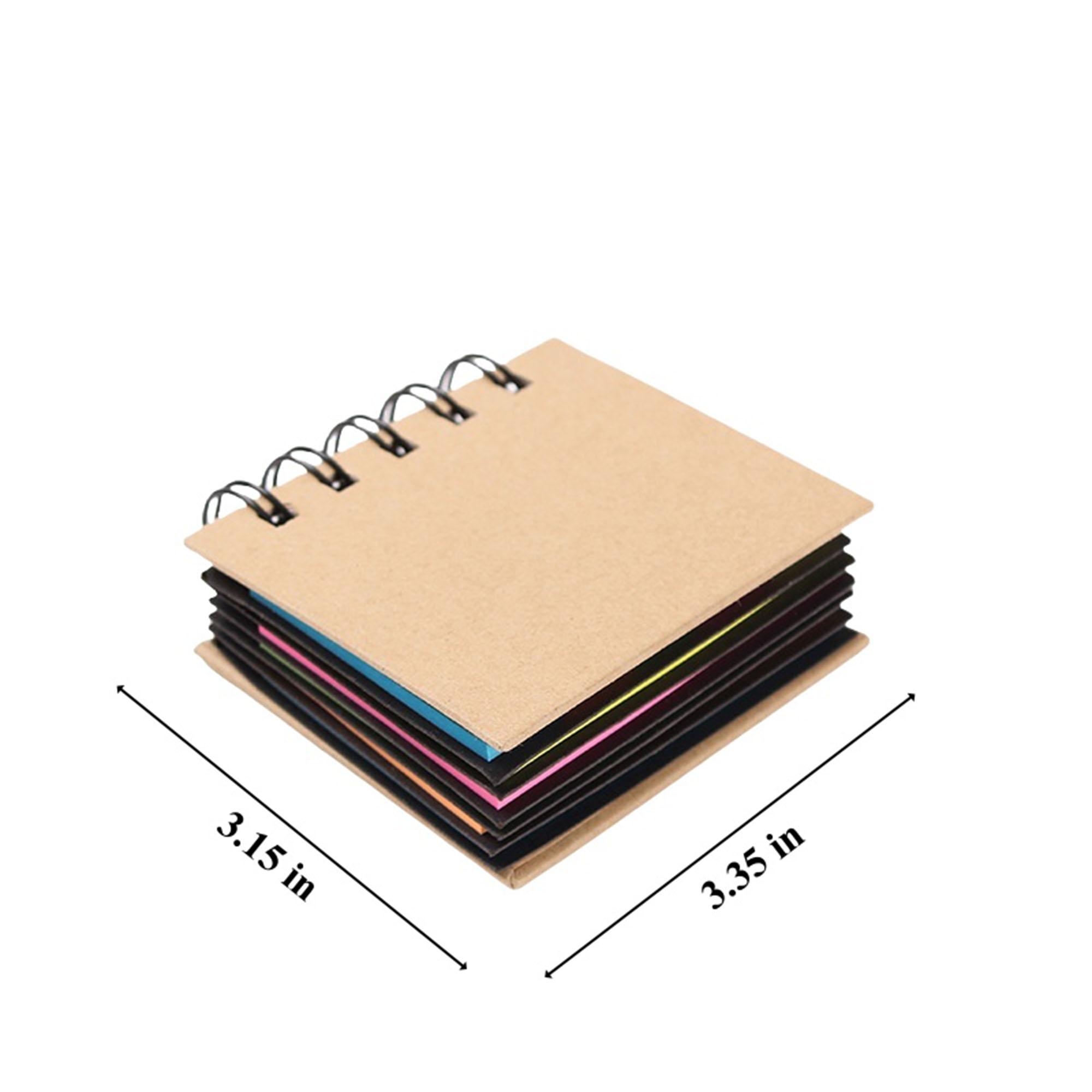 Kraft Paper Sticky Notepad 2