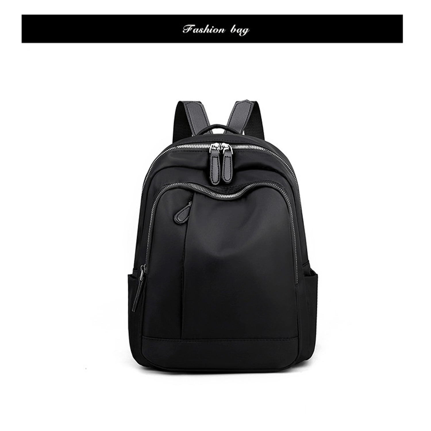 Nylon Spacious Cute Stylish Office Ladies Fashion Backpack 19