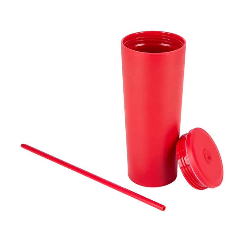 Bayard 24 oz. Double Wall Steel/PP Liner Straw Tumbler 51