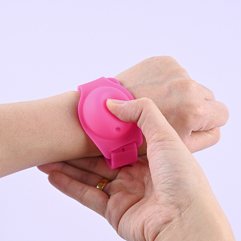 Silicone Wristband Hand Dispenser Sanitizer 7