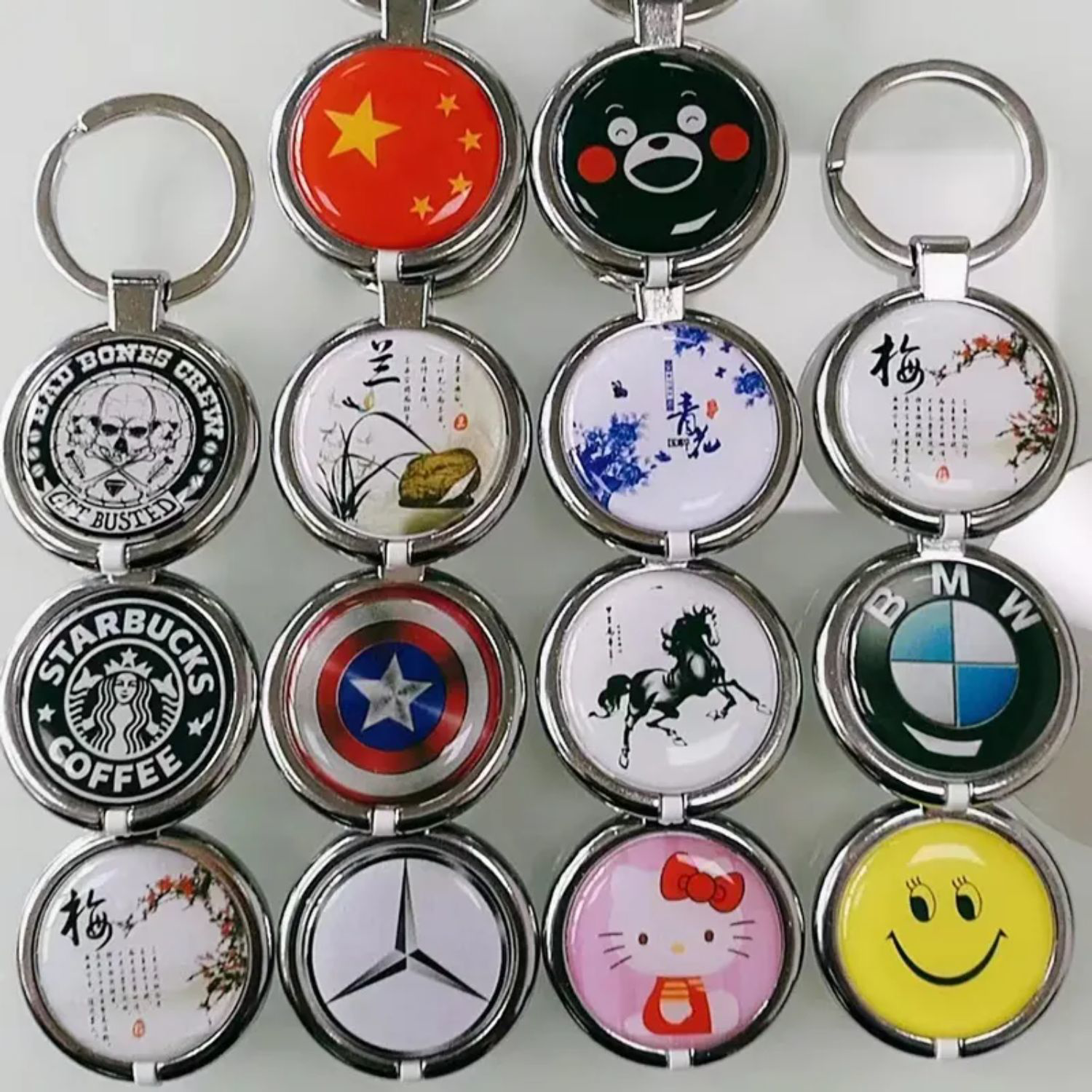 iTAGL Smart NFC Digital Business Epoxy Keyring 6