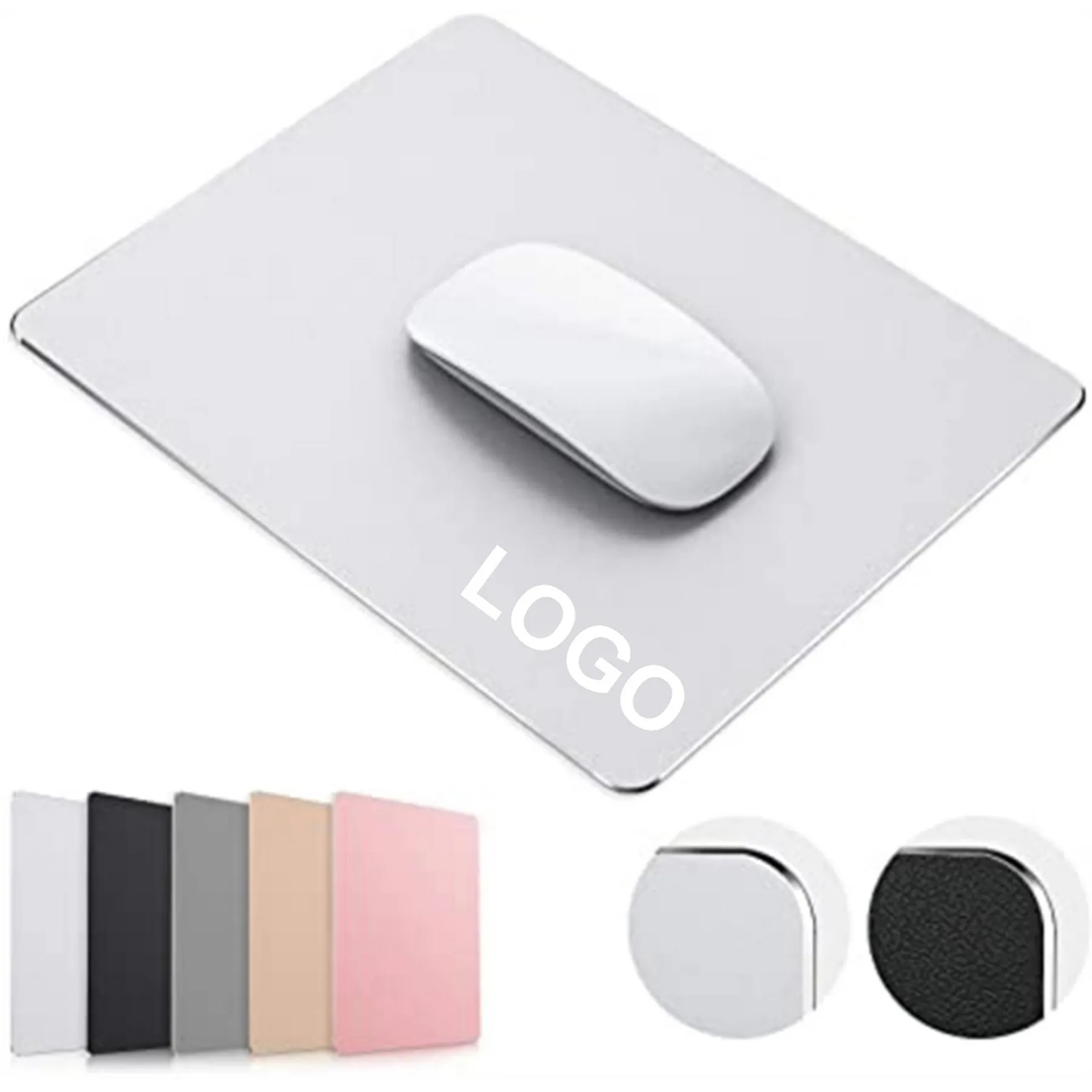 Single-sided Leather Mouse Pad 5
