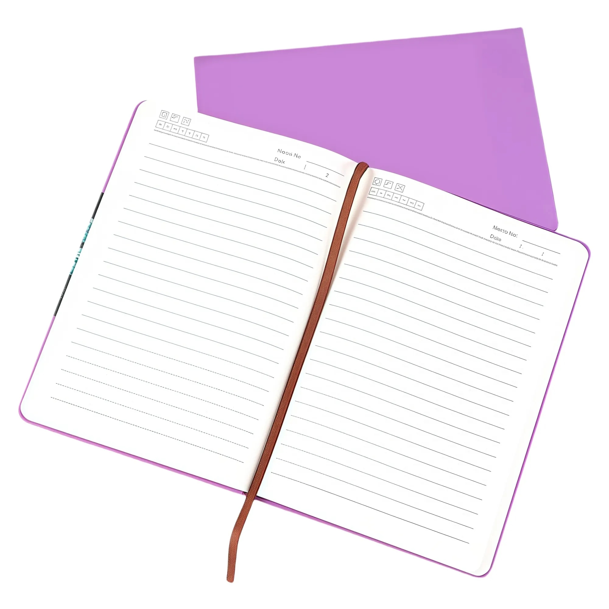 Premium PU Leather Notebook with Elastic Band 14