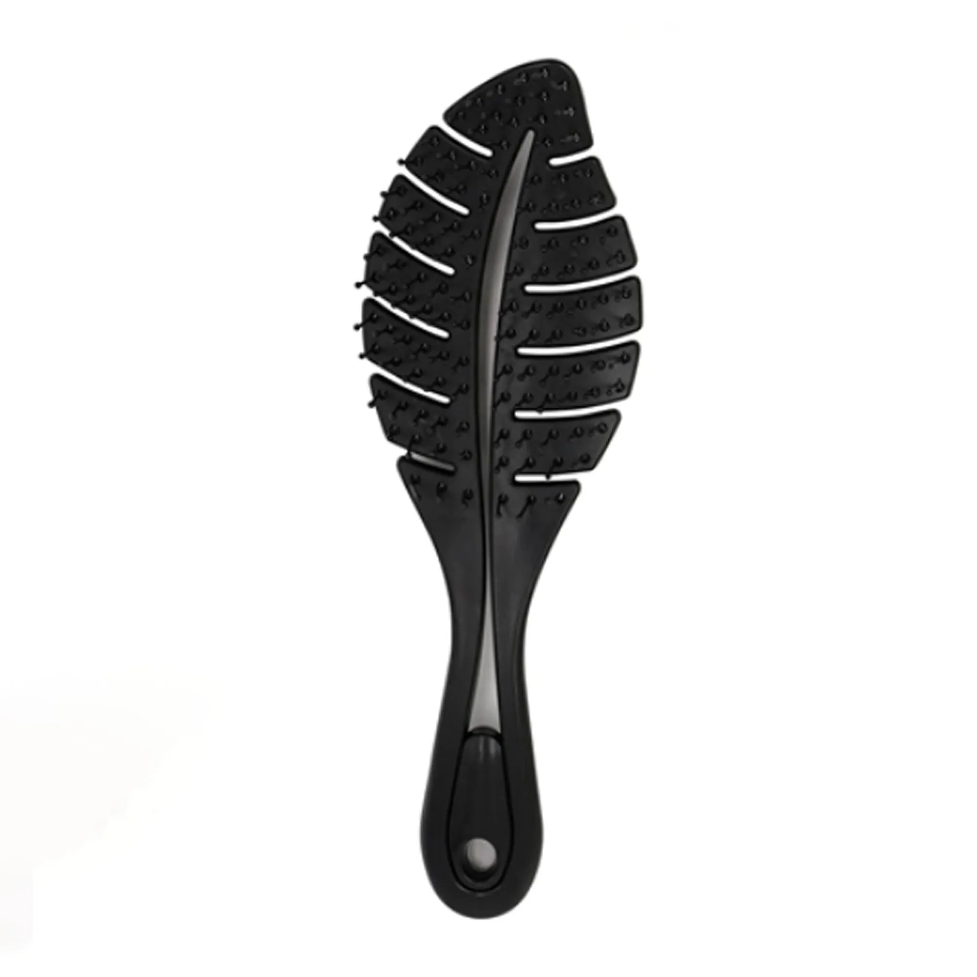 Leaf Shape Detangler Massager Shampoo Comb 1