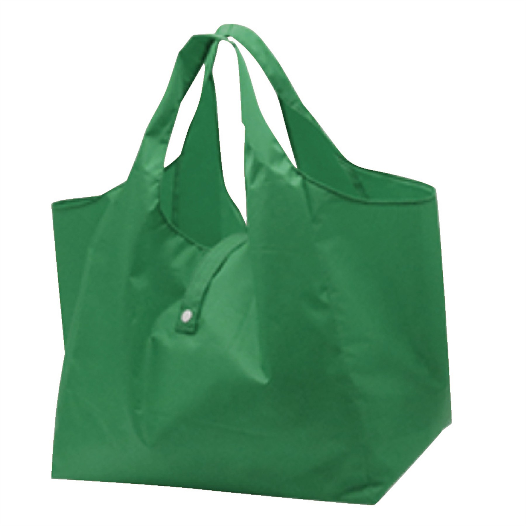 Solid Color Shoulder Square Folding Shopping Bag 10
