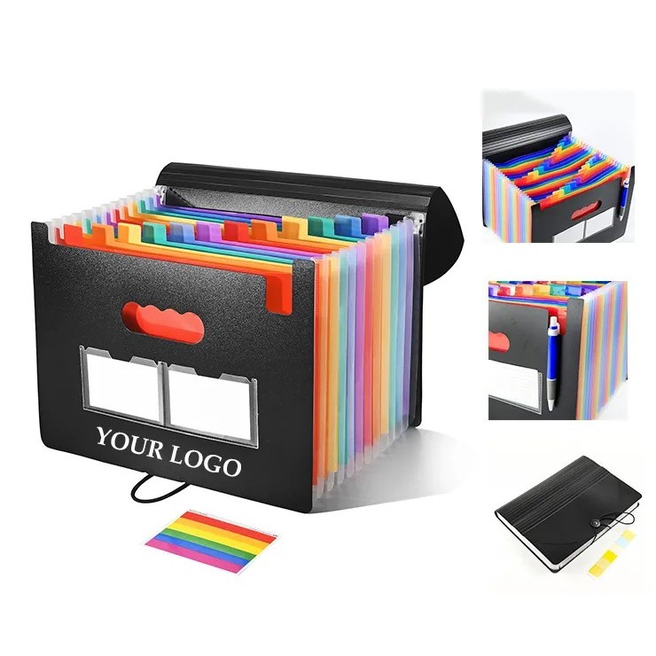 24 Pockets Accordian File Organizer 1
