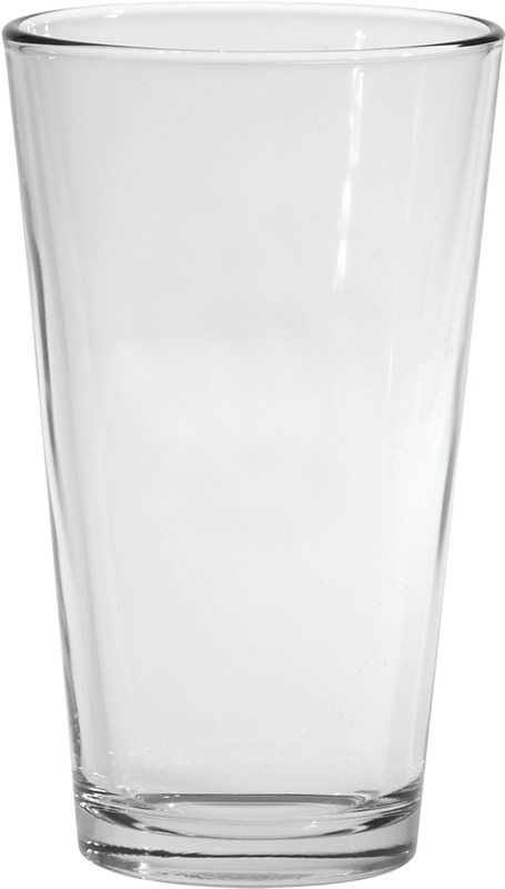 16 oz. Pint Glass - Deep Etched 17