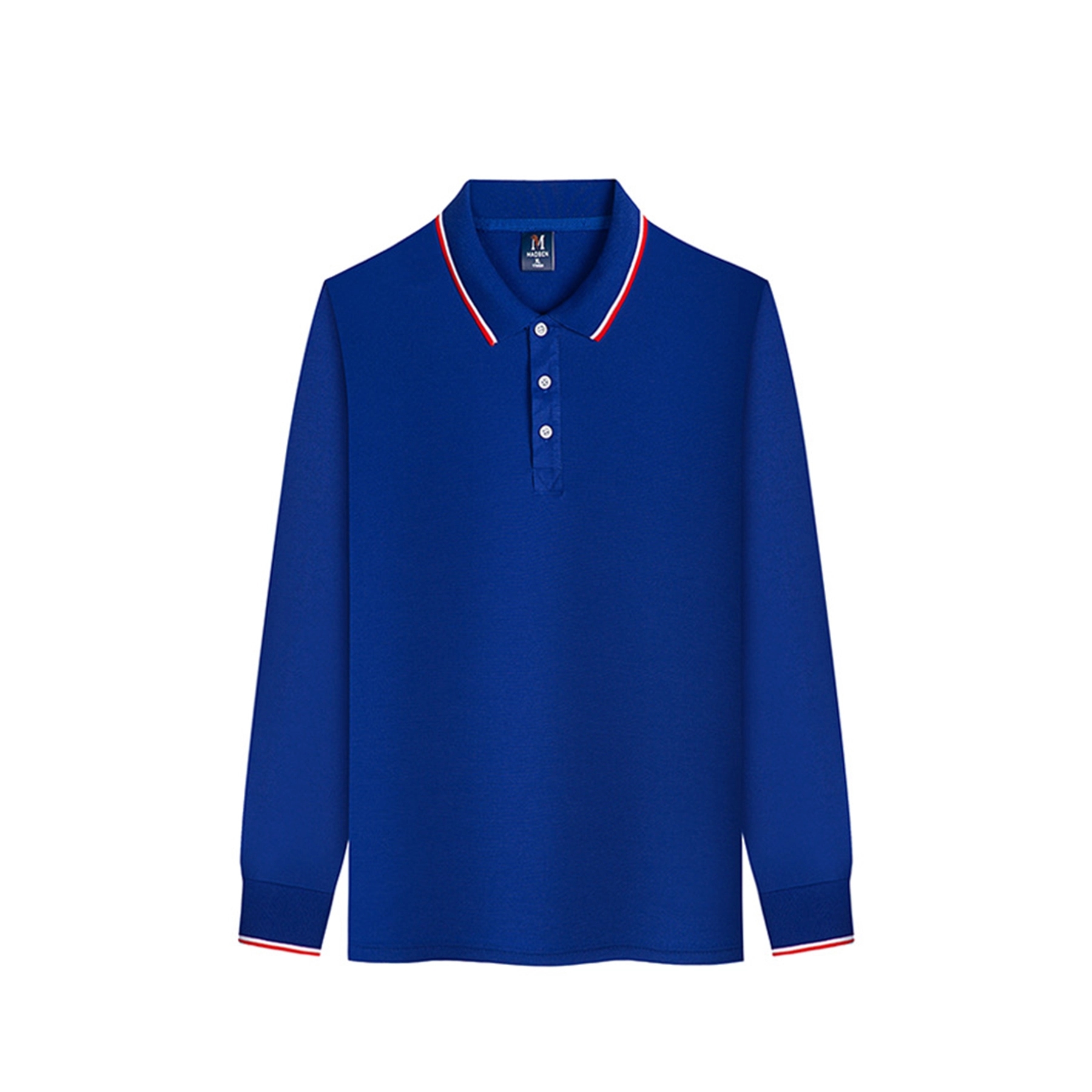 Unisex Classic Long Sleeve Polo Shirt 10