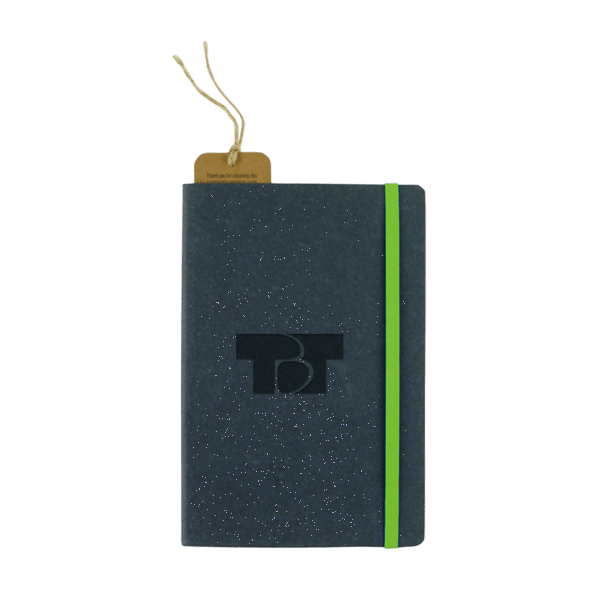 Recycled Bonded Leather Softcover Notebook 18