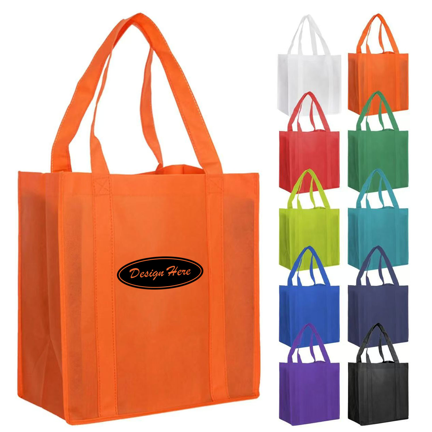 Durable Non-Woven Avenue Tote Bag for Stylish Shopping Trips 2