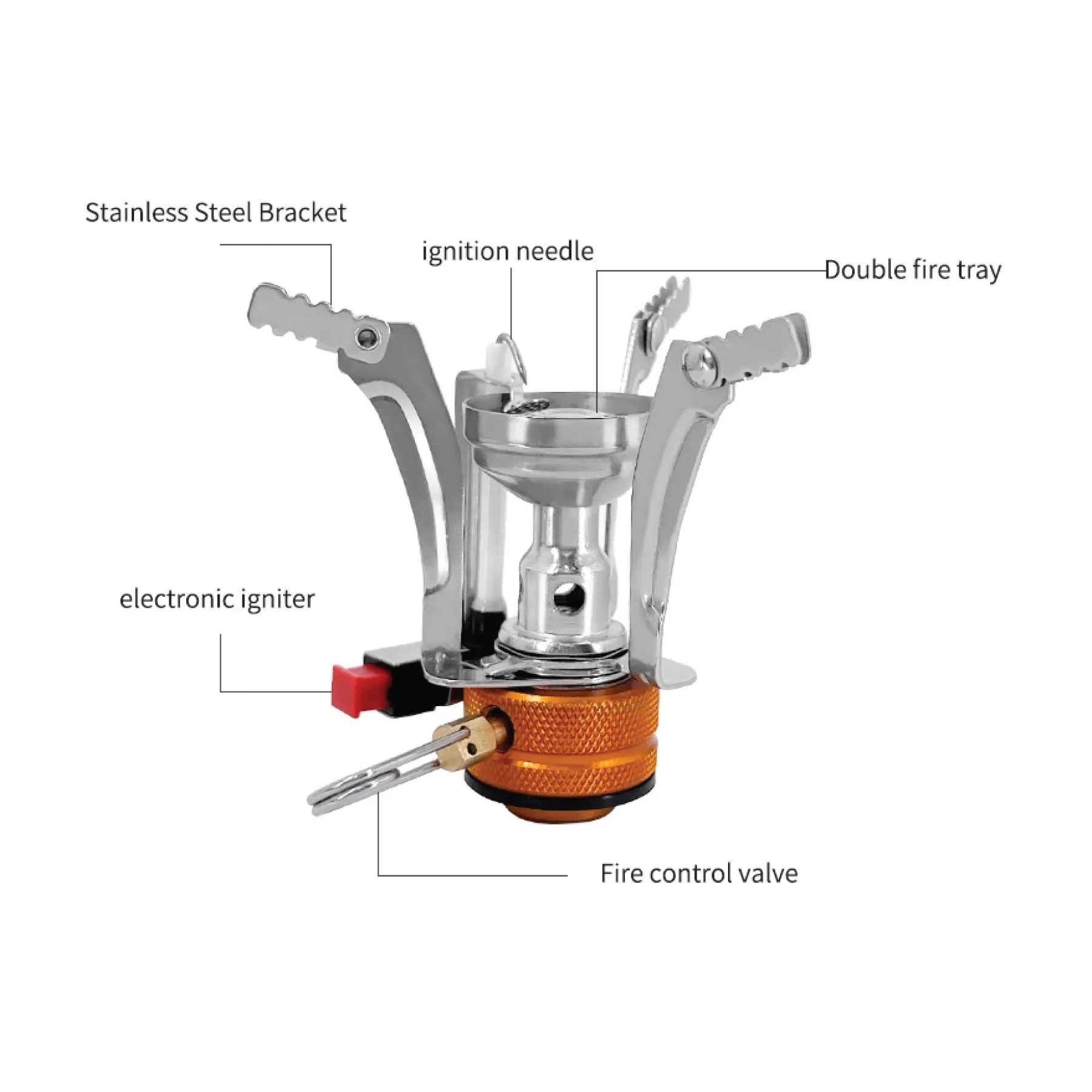 Ultralight Mini Camping Stove 7