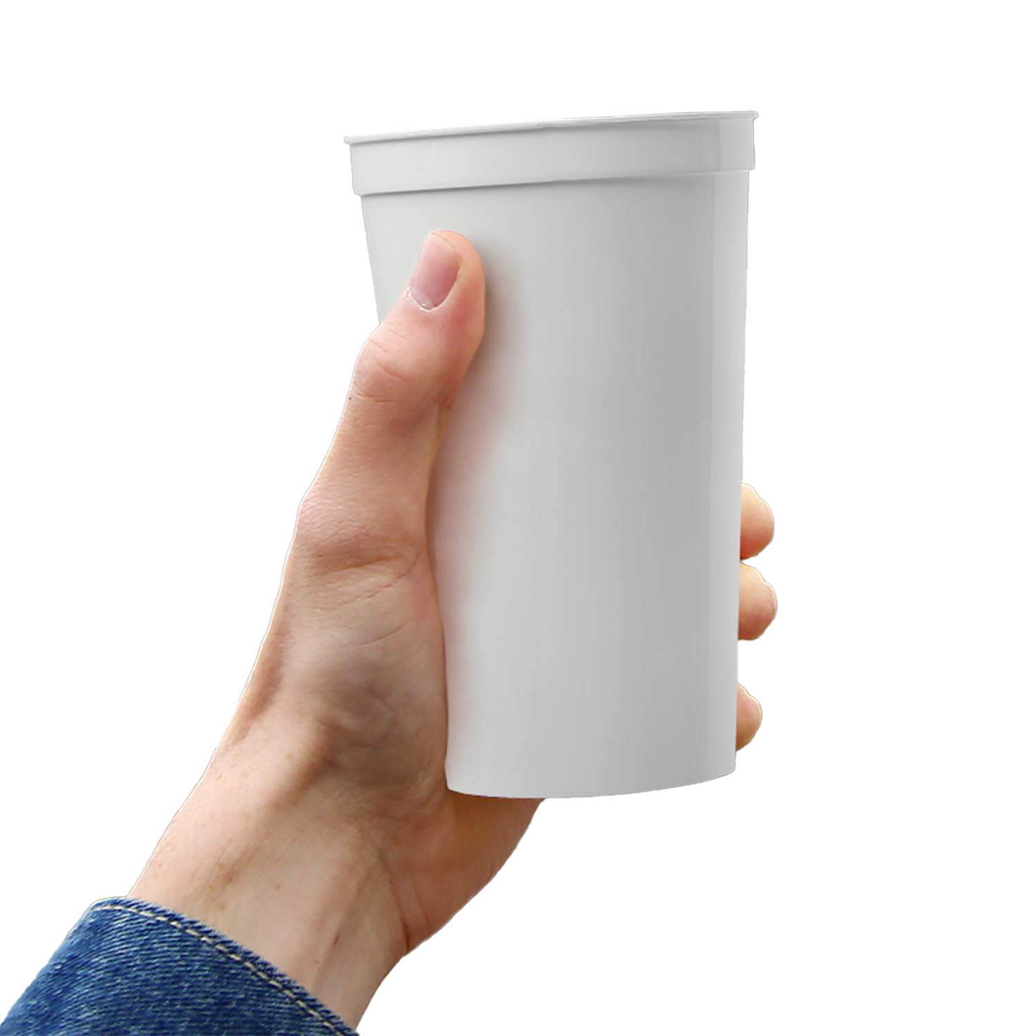 22 oz. Large Plastic Stadium Cup w/ Custom Imprint 4