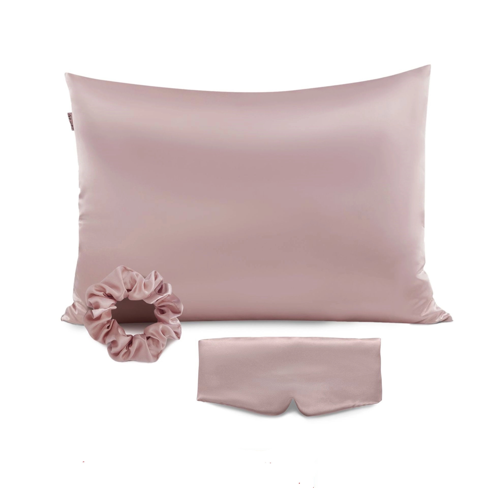 Silky Satin Pillow Covers with Hidden Zipper Set of 3 27