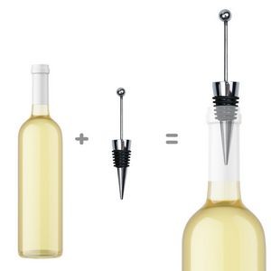 Stylish Long Handle Wine Bottle Stopper 4