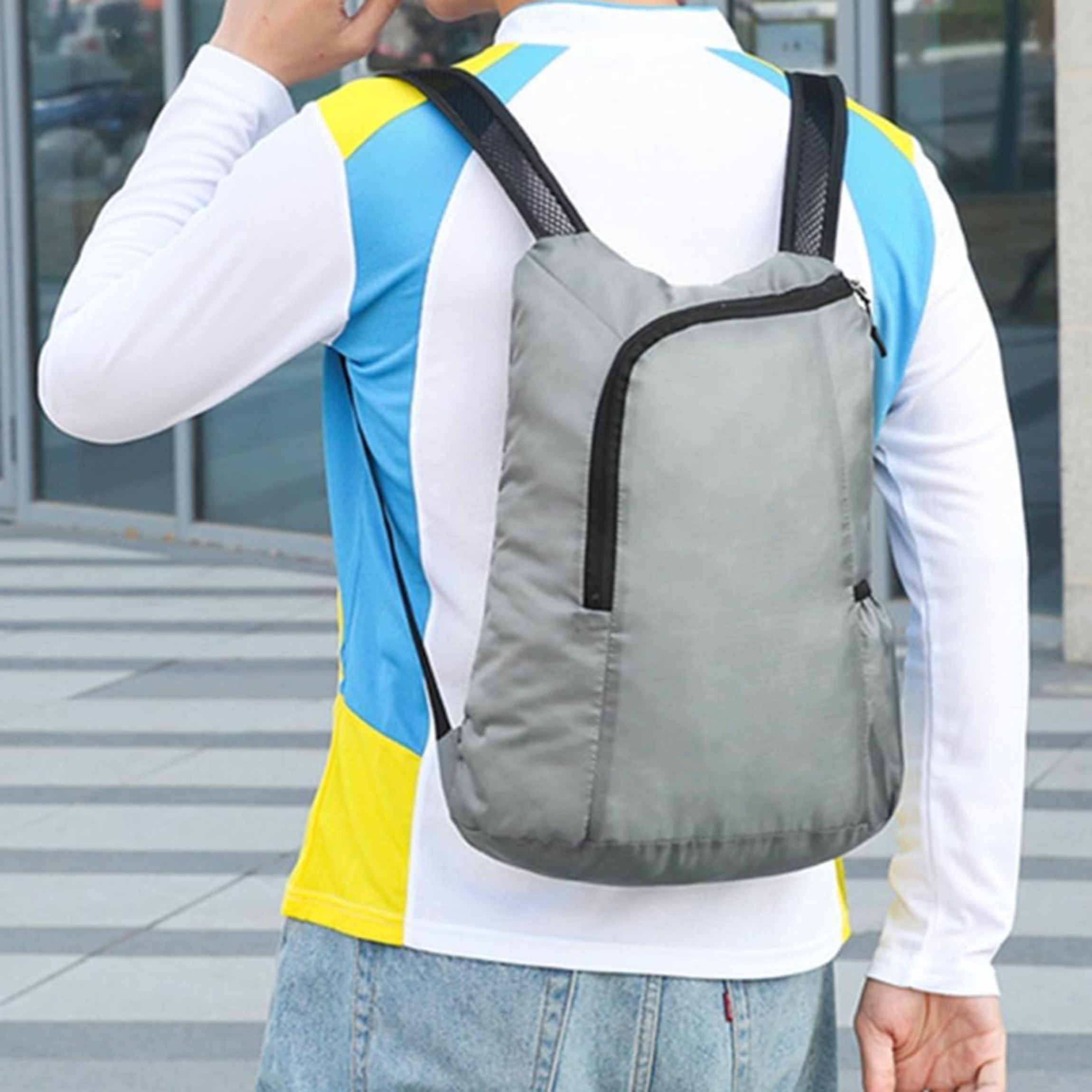Outdoor Mountain Climbing Folding Backpack 4