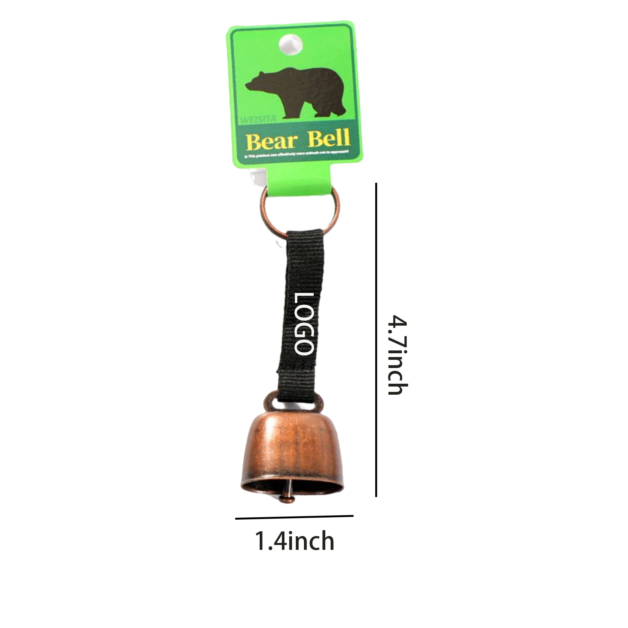 Bear Bell with Magnetic Silencer 2