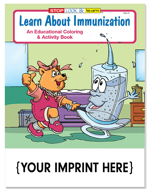 COLORING BOOK - Learn About Immunization Coloring & Activity Book 3