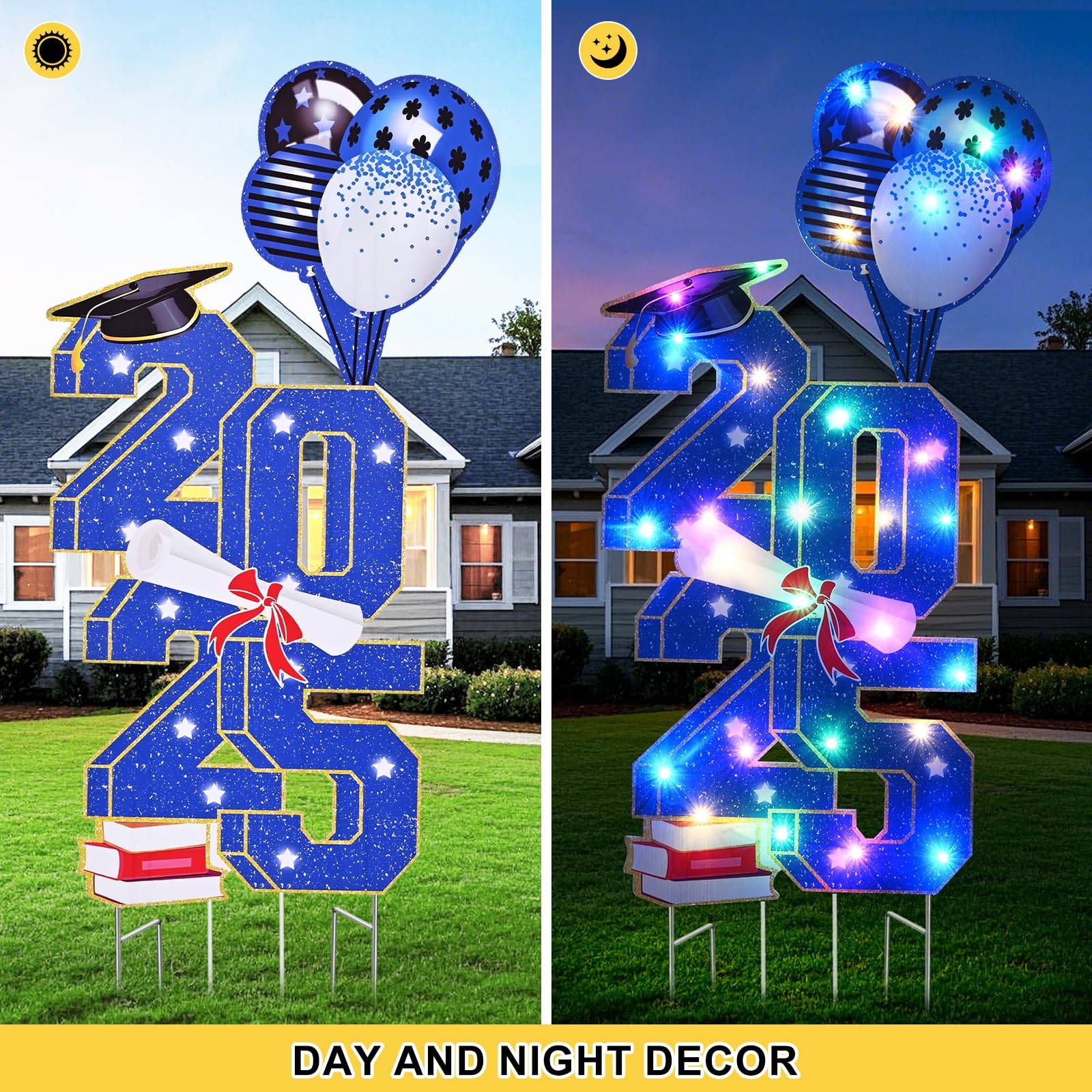 Outdoor Lawn Graduation Yard Signs-Party Decoration 2