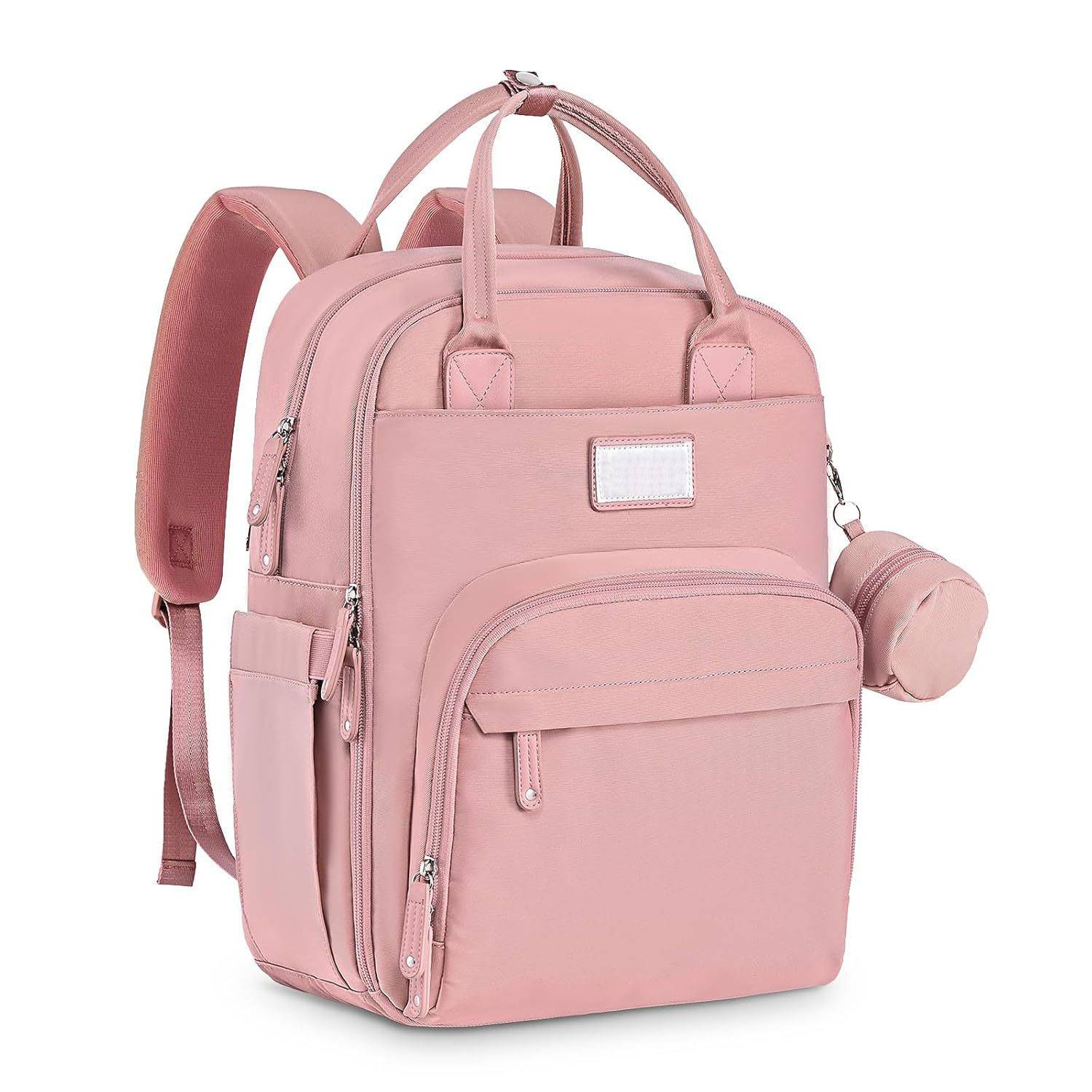Waterproof Durable Travel Diaper Backpack w/ Multi-Pocket 11