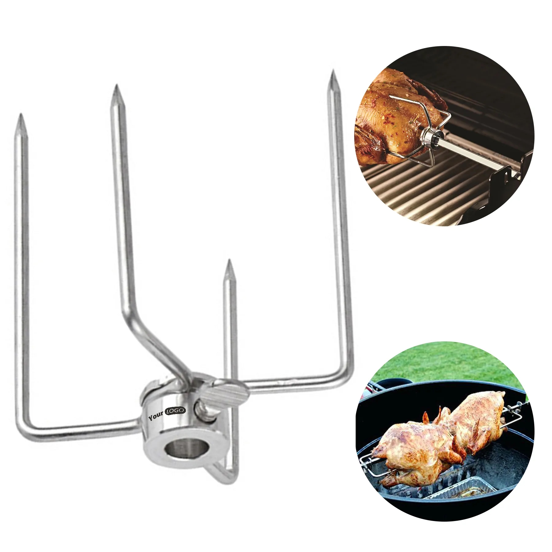 Stainless Steel Barbecue Fork Tool