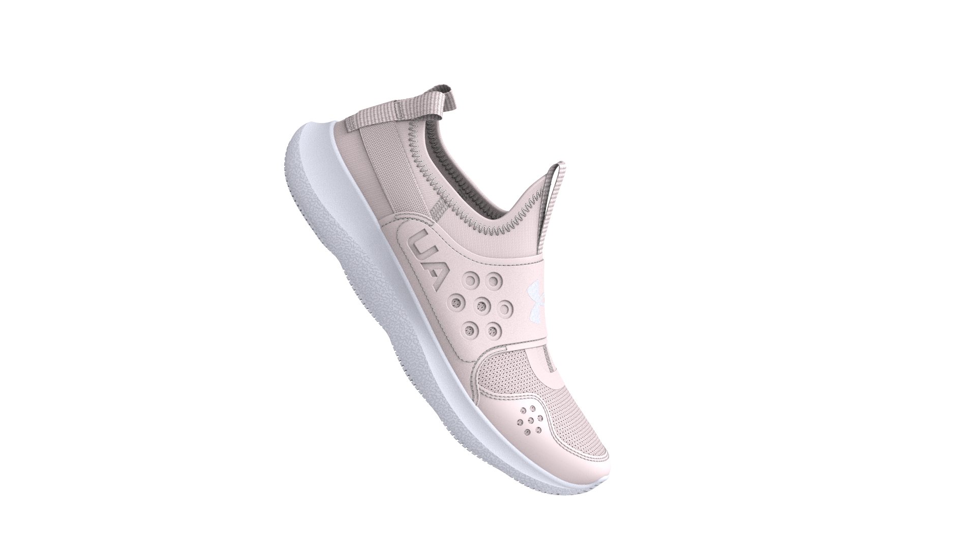 Girls' Grade School UA Runplay Running Shoes  9
