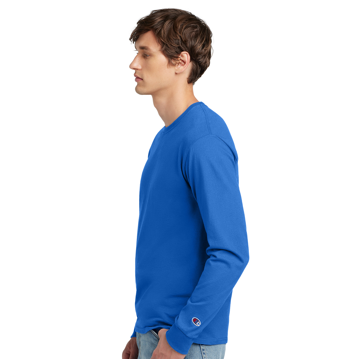 Champion ® Heritage 5.2-Oz. Jersey Long Sleeve Tee 1