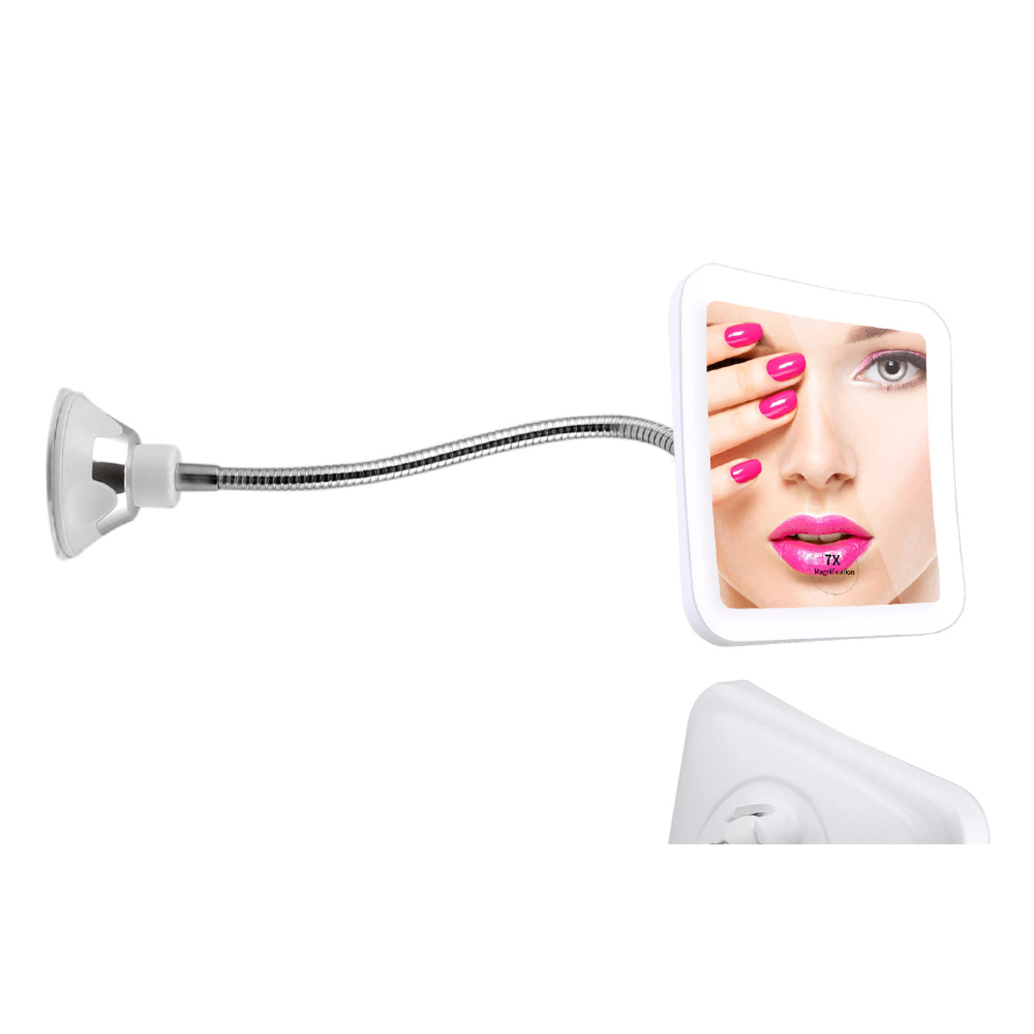 Makeup mirror with suction cup 7