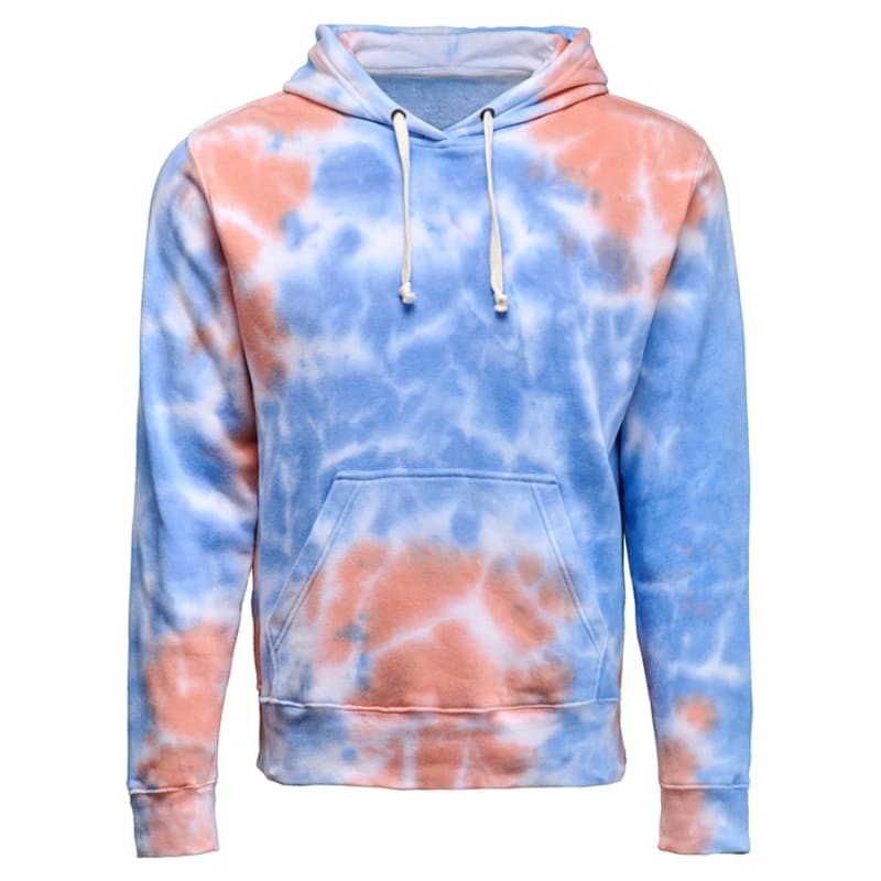 J America Adult Tie-Dye Pullover Hooded Sweatshirt 25