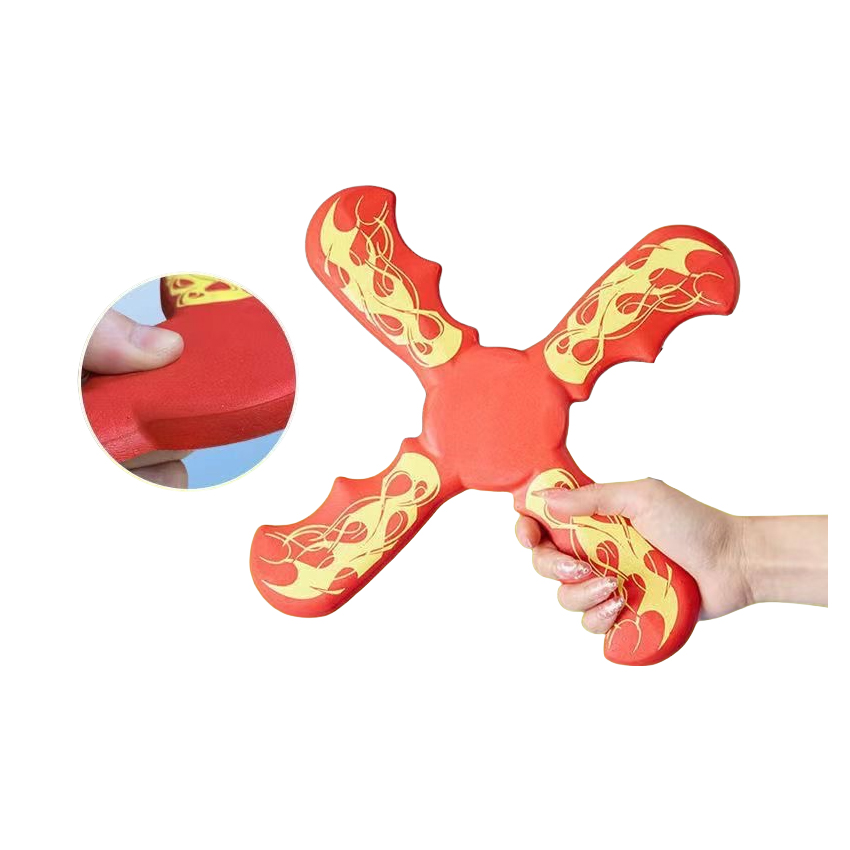 Soft Kids Boomerang Outdoor Flying Disc Beach 4