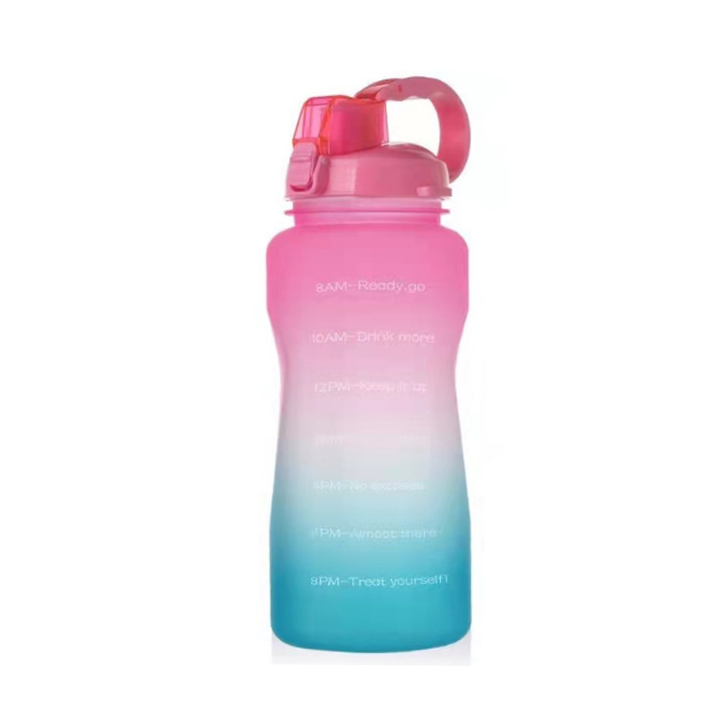 64oz Motivational Water Bottle with Time Marker 11