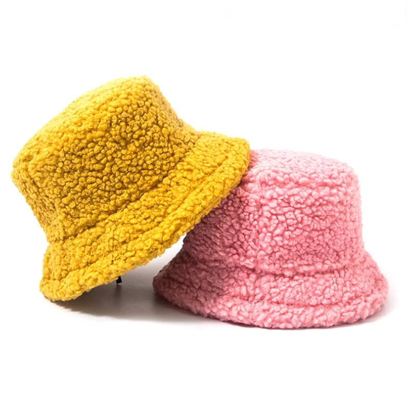 Lambs Wool Bucket Hat for Womens & Cute Girls 5