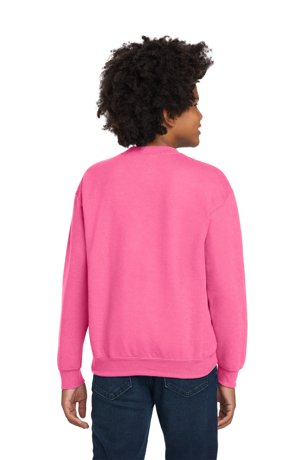 Gildan Youth Heavy Blend Crewneck Sweatshirt. 18000B 76