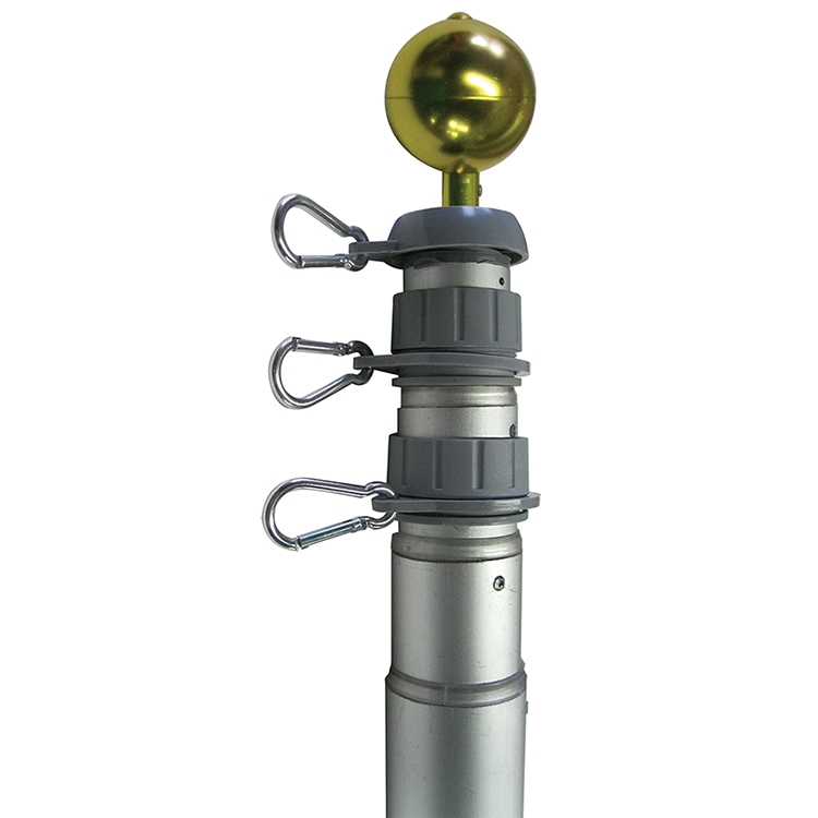 20' Aluminum Telescoping Flagpoles 4