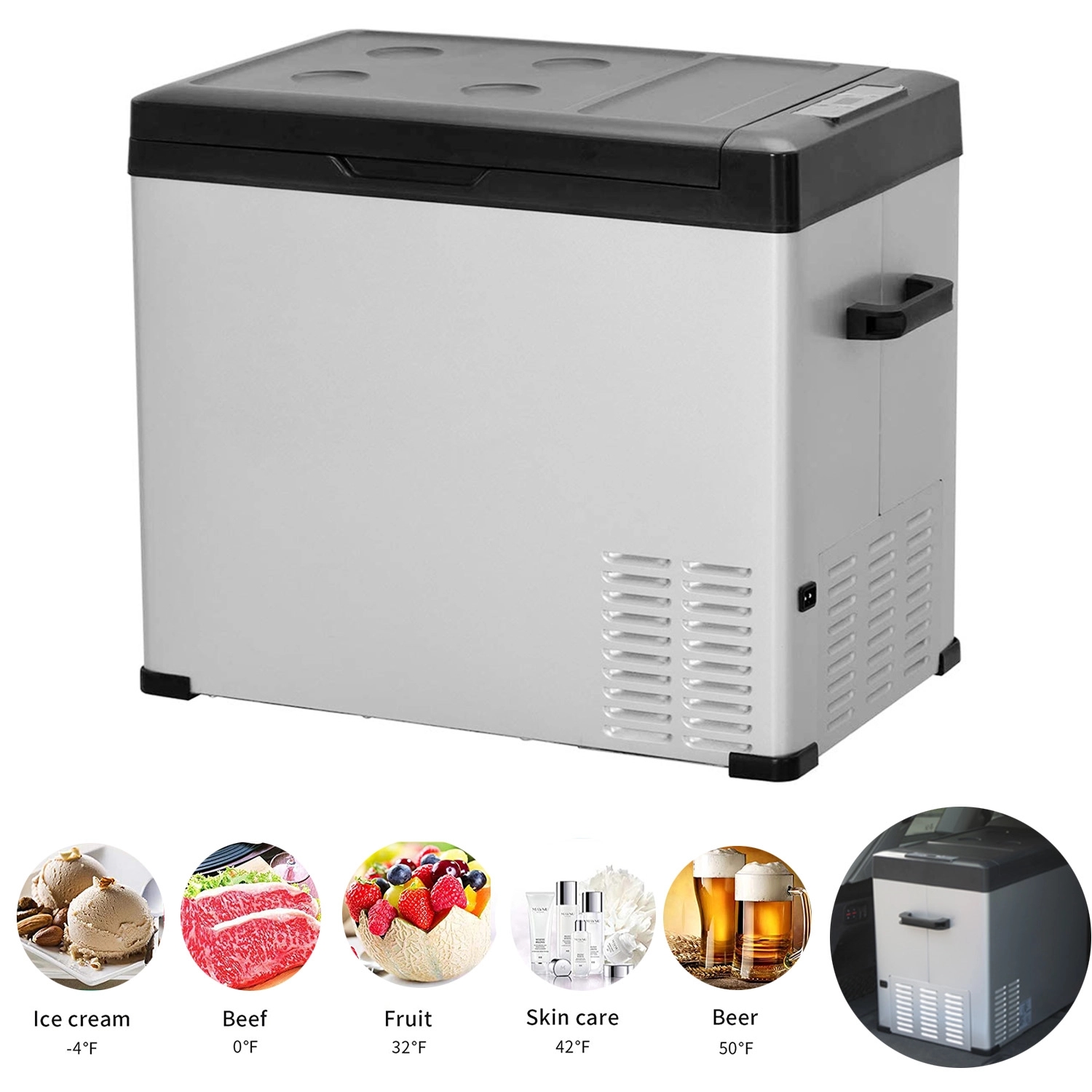 75L Car Refrigerator Freezer 3