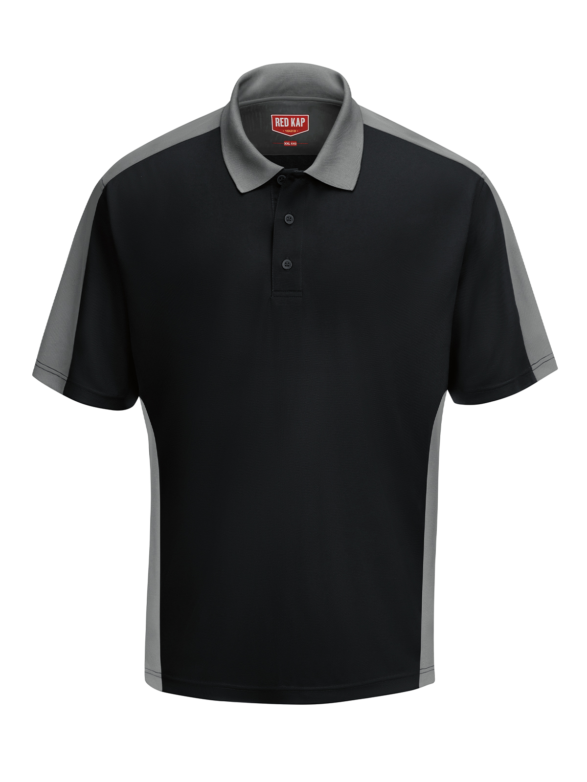 Red Kap Shirts - Men's Short Sleeve Performance Knit Two-Tone Polo 2