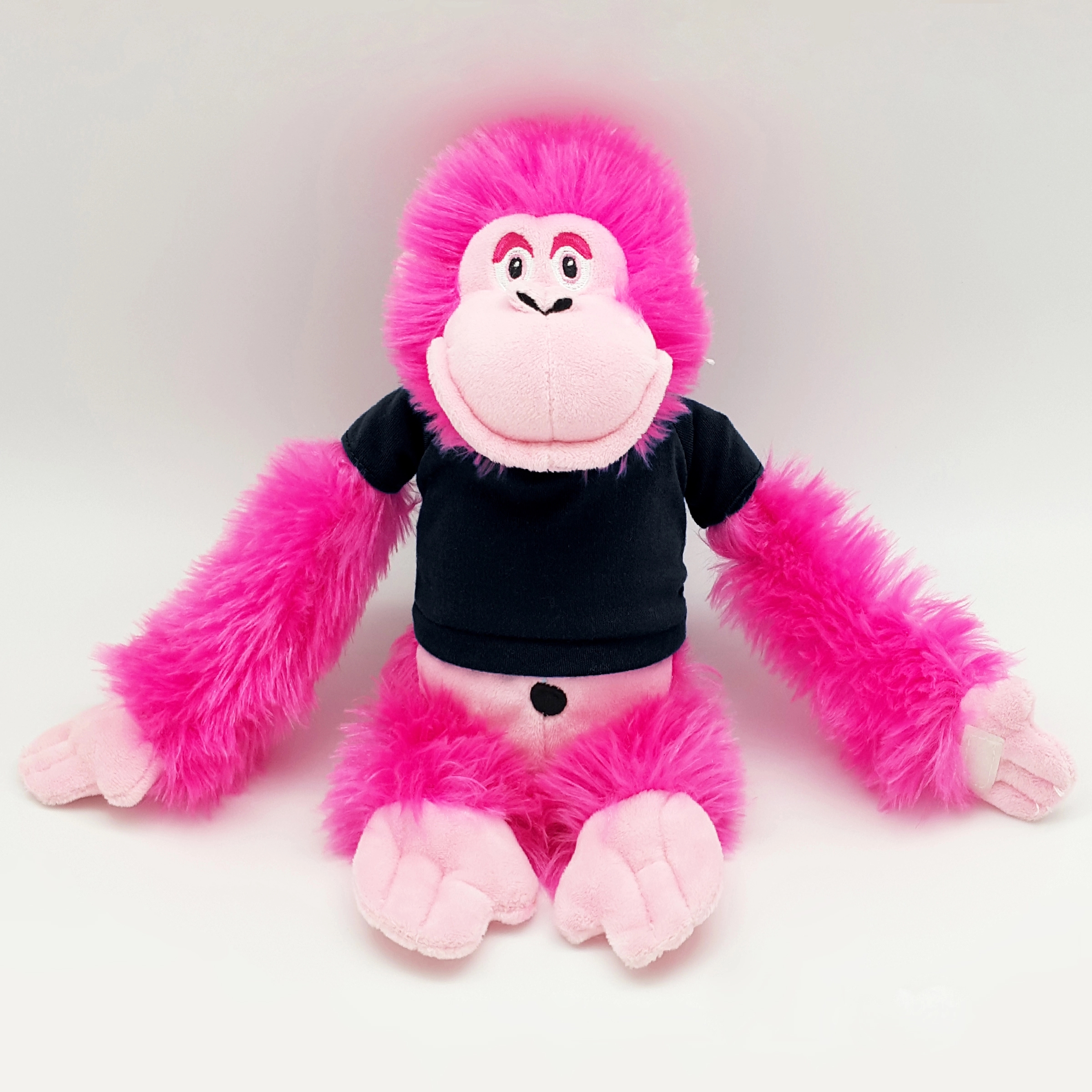 11" Bright Color Hot Pink Gorilla 9
