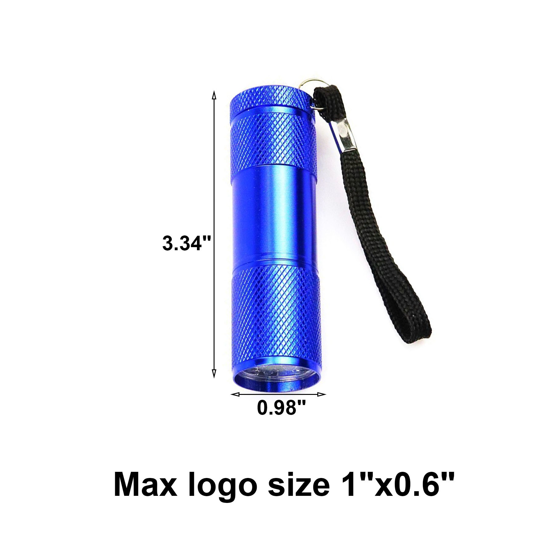 LED Flashlight Keychain with Lanyard 2