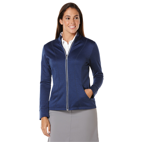 Callaway Ladies Waffle Fleece Jacket 2